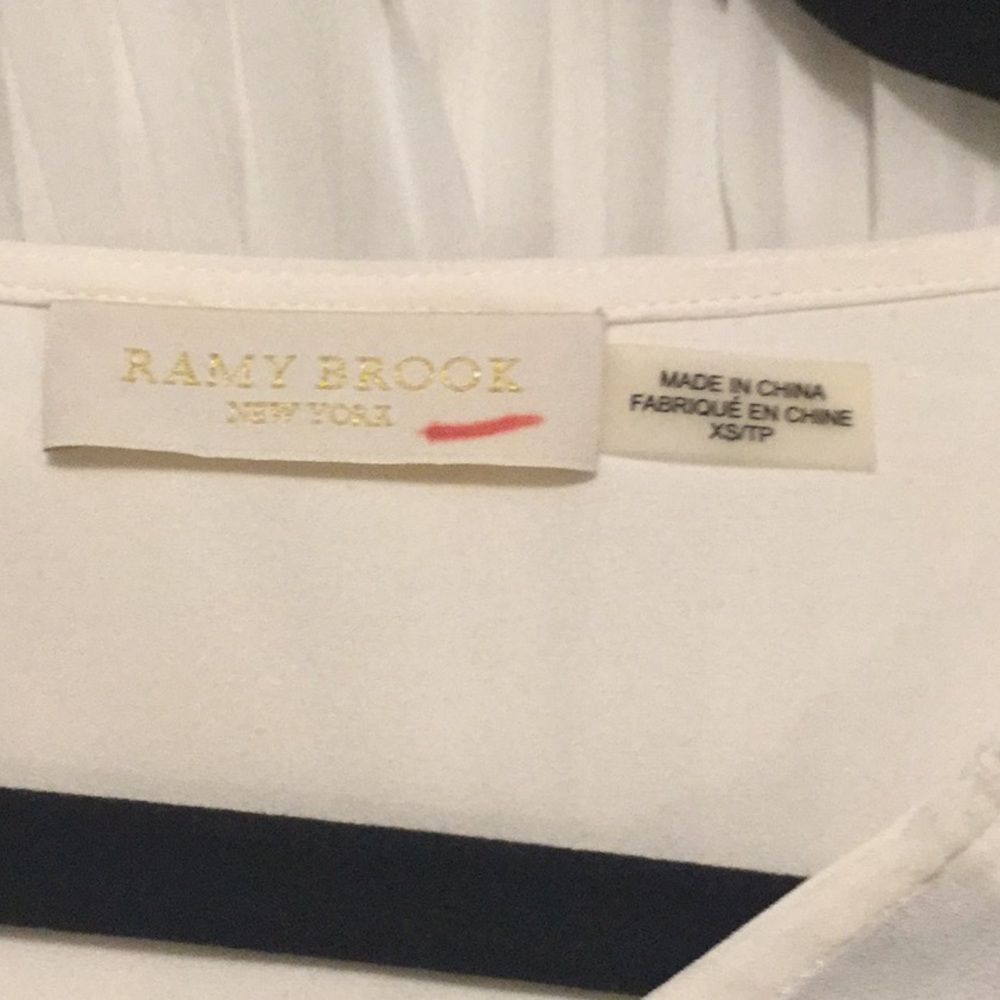 Ramy BrookSumner V-Neck Pleated Cuff Blouse - Picture 8 of 11